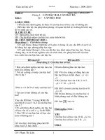 G.A Đại Số 9 (chương I)