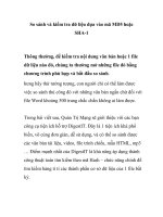 So sánh và kiểm tra dữ liệu dựa vào mã MD5 hoặc SHA-1 ppt