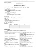 GA Vật lý 12 CTC/ Chương VII