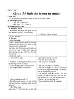 GA khoa học 4- Tuần 33