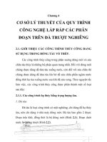 thiết kế quy trình công nghệ lắp ráp các phân đoạn trên đà trượt nghiêng, chương 4 docx