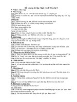 Đề cương ôn tậpNV 8- HK II