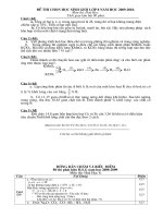 Mot so de thi HSG co DA