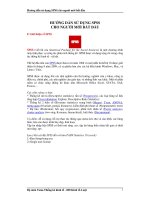 Hướng dẫn sử dụng SPSS cho người mới bắt đầu pdf