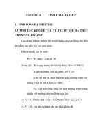 LẬP QUI TRÌNH HẠ THỦY TÀU TRỌNG TẢI LỚN TRÊN ĐÀ TRƯỢT NGHIÊNG, chương 4 pdf