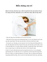 Biến chứng của trĩ docx