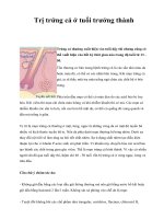 Trị trứng cá ở tuổi trưởng thành potx