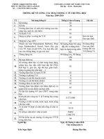 Bao cao Thong ke y te Truong hoc.doc