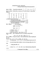Đề kiểm tra toán 7 kì 2