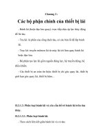 tính toán thiết bị lái bằng phương pháp lí thuyết với yêu cầu quy phạm, chương 2 doc