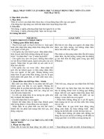 Bài 3-1: NHẬN THỨC LUẬN KHOA HỌC VÀ HOẠT ĐỘNG THỰC TIỄN CỦA CON NGƯỜI (3 TIẾT) ppt