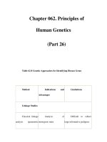 Chapter 062. Principles of Human Genetics (Part 26) ppsx