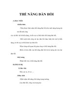 THẾ NĂNG ĐÀN HỒI pps