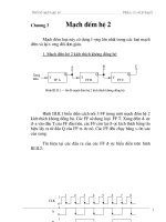 Màn hình quảng cáo ở chế độ văn bản sử dụng ma trận LED 5x7 có điều khiển bằng máy tính, chương 3 pot