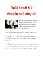Nghệ thuật trò chuyện nơi công sở pot