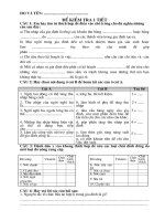 Tiet 69 Kiem tra CN ki II- lop 6