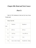 Chapter 084. Head and Neck Cancer (Part 3) pptx