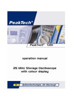 PeakTech 1200 - USER MANUAL ppsx