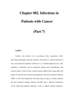 Chapter 082. Infections in Patients with Cancer (Part 7) ppt