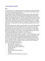 Giáo trình Advanced Certificate in Information Technology - Sanlein part 2 docx