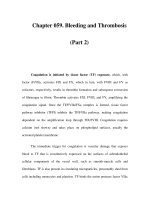 Chapter 059. Bleeding and Thrombosis (Part 2) potx