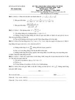 Đề Thi chọn HSG Toán 9