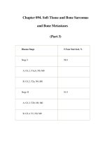 Chapter 094. Soft Tissue and Bone Sarcomas and Bone Metastases (Part 3) ppsx