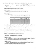 Đề luyện thi TN –Địa lý (2)