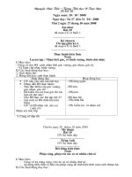 G/A lớp 4 buổi 2 tuần 10