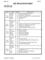 GA tuần 32 lớp 4 (Chuẩn KTKN)