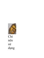 Độc tố trong dầu thực vật? pot