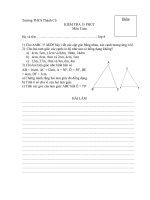 KIEM TRA 15 PHÚT HINH HOC