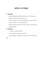 Bài giảng lý 12 - SÓNG CƠ HỌC pot