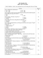 Đề thi  HK2 09-10 Văn 8  tham khảo