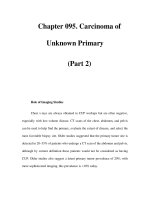 Chapter 095. Carcinoma of Unknown Primary (Part 2) pps