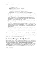 PHP and MySQL Web Development - P44 pptx