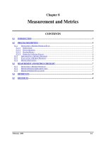 Chapter 8 Measurement and Metrics ppsx