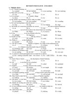 REVISION FOR  EXAM II  - E8
