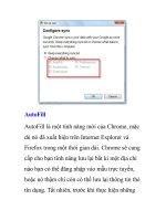 Những điều bạn cần biết về Google Chrome 6- P2 docx