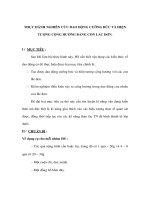 Giáo án Vật lý 12 - THỰC HÀNH NGHIÊN CỨU DAO ĐỘNG CƯỠNG BỨC VÀ HIỆN TƯỢNG CỘNG HƯỞNG BẰNG CON LẮC ĐƠN doc