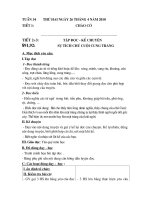 Giao an lop 3 tuan 34 cuc hay