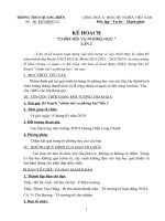 Ke hoach cham noi vụ phong hoc