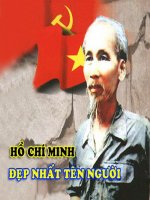 TƯ TƯỞNG HỒ CHÍ MINH VỀ ĐẠI ĐOÀN KẾT DÂN TỘC KẾT HỢP SỨC MẠNH DÂN TỘC VỚI SỨC MẠNH THỜI ĐẠI doc