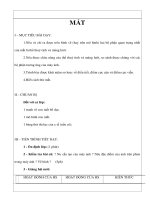 Giáo án Vật lý lớp 9 - MẮT potx