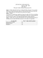 de thi HKII VA DAP AN