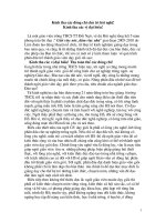 tham luan de tro thanh giao vien dạy gioi