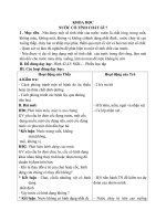 Tính chất hóa học của nước