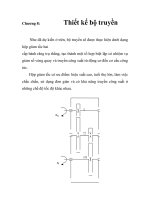 luận văn thiết kế cầu trục, chương 8 potx
