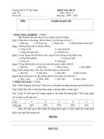 Đề KT HKII.Địa 6