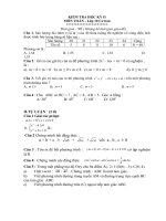 DE KT HOC KI II LOP 10 BINH THUONG